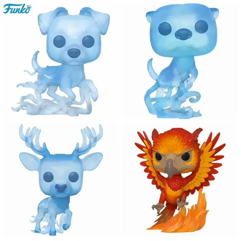 FUNKO Pop Fawkes 87 Patronus potter 104# RON Patronus 105# HERMIONE Patronus 106# Pvc Action Figures Vinyl Collection Model Toys