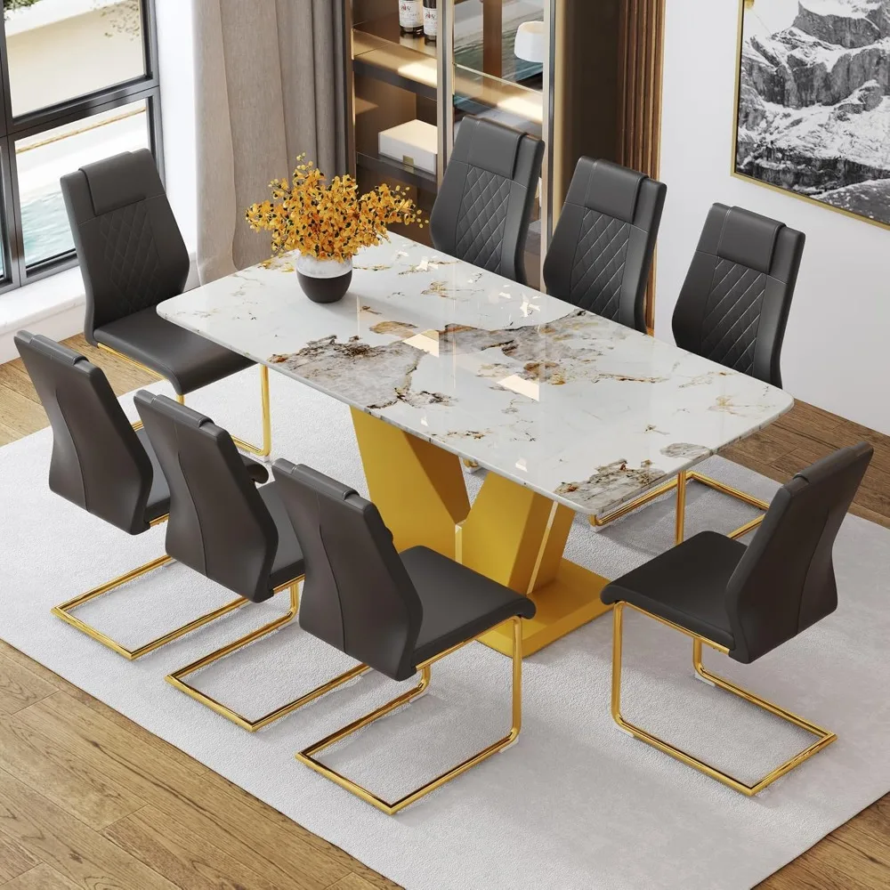 Dining Table Set for 8,71