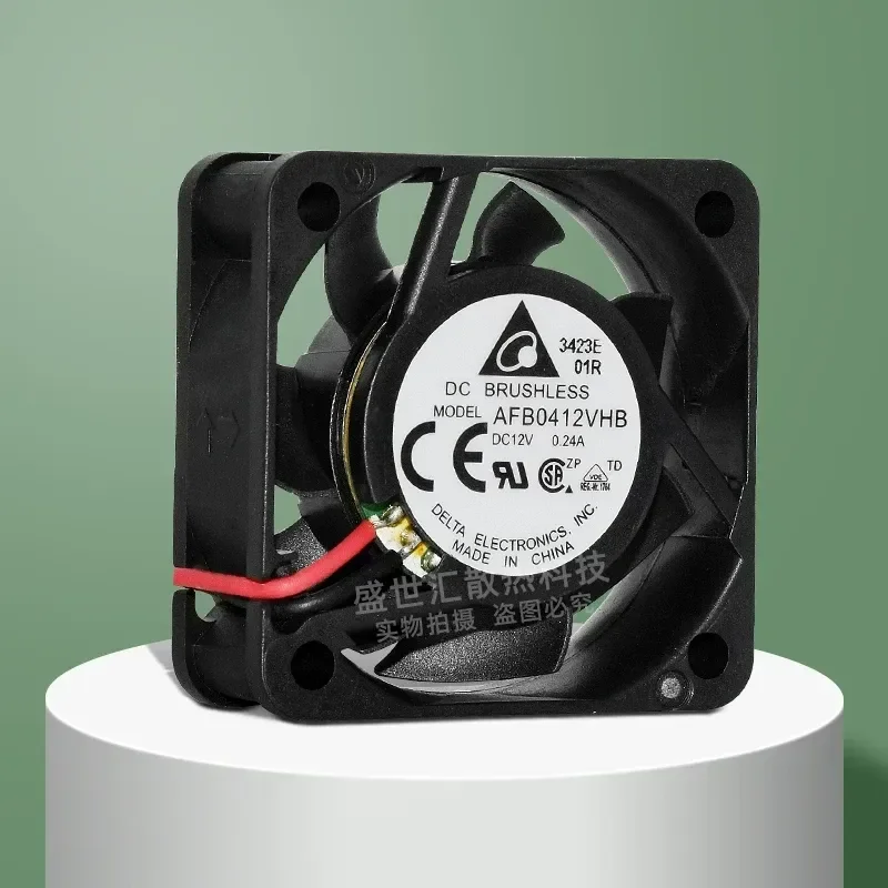 PWM Cooling Fan AFB0412VHB for 4015 Delta 12V 0.24A 4CM Switch Chassis Power Supply
