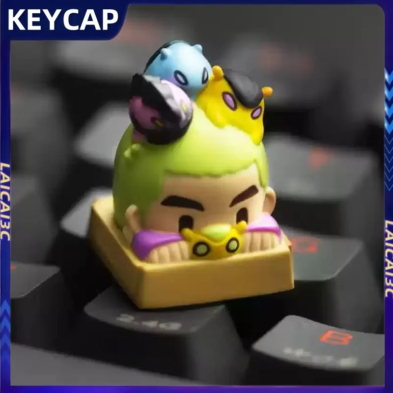 

3D Valorant Pet Series Keycap resin Cherry profile Mechanical Keyboard Game Peripherals Gif Collectibles PC laptop accessories