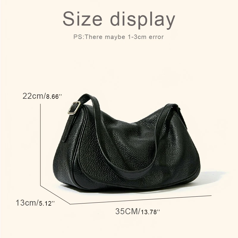 Customize Initials Leather Grain Saddle Bags For Women Luxury Designer Handbags And Purses 2026 New In Cowhide Underarm Shoulder