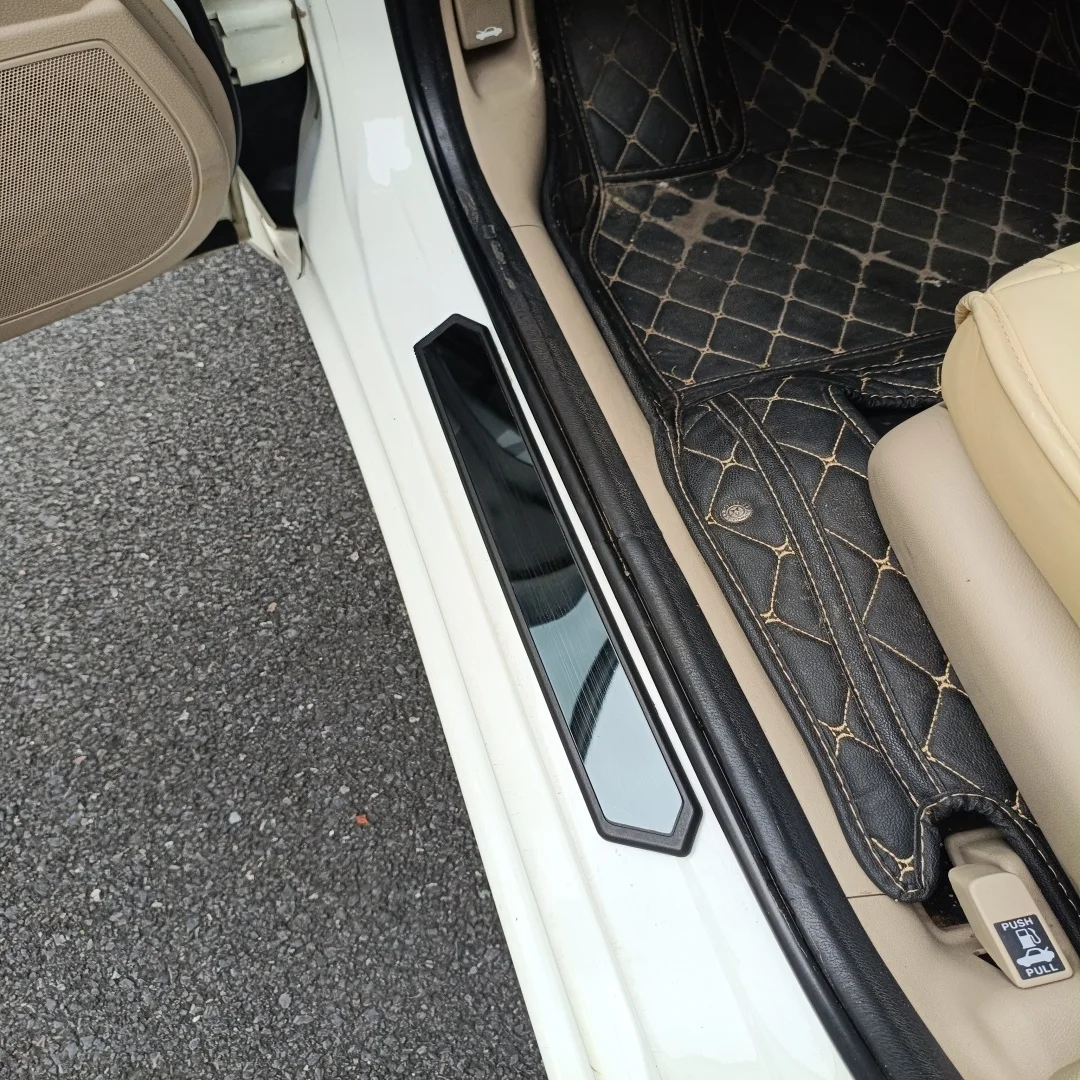 Car Door Sill Protector For Forthing T5 EVO 2021 2022-2024 2025 2026 2027 Stainless Steel ABS Sticker 5D Interior Auto Accessory