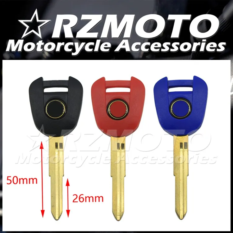 Motorcycle ignition Key Uncut Blank For Honda NC700/S/X/D NC750X NC14/17/19/22 CB500X CB650F CBR250/RR CBR400RR CBR600RR CBR1000