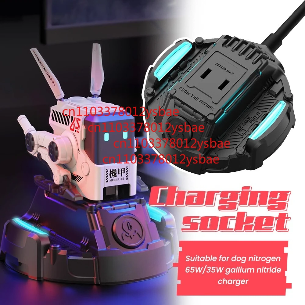 Ładowarka szybkiego ładowania Gravastar Gallium Nitride 65W, gniazdo GaN, kabel 1,5 m