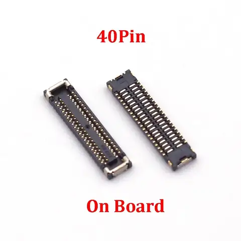 5-10pcs 40pin For Xiaomi Note9 Pro 5G/Note9S/Note 9S K30S/10T 10TPro Redmi NOTE 9PRO 5G LCD Display FPC Connector On Motherboard