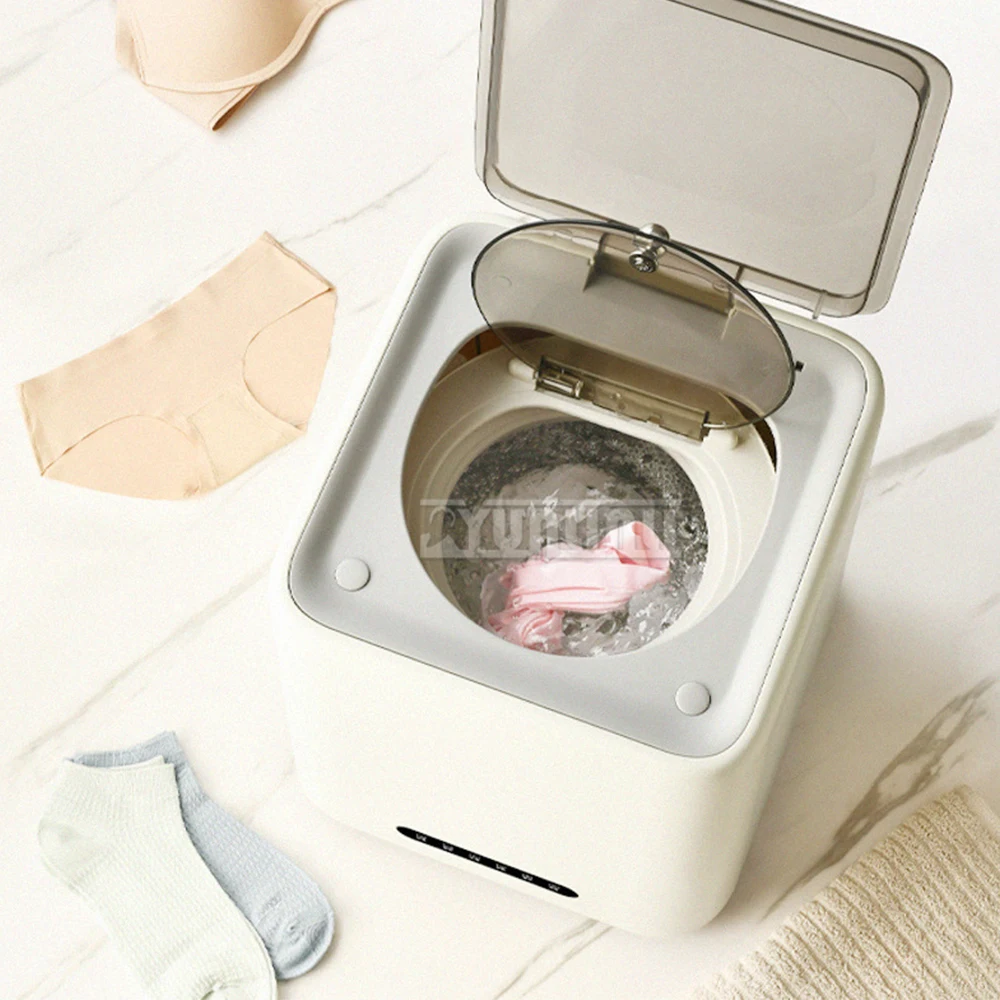 ماكينة غسيل صغيرة بسعة 7 لتر، ماكينة غسيل صغيرة أوتوماتيكية للملابس الداخلية والجوارب المنزلية