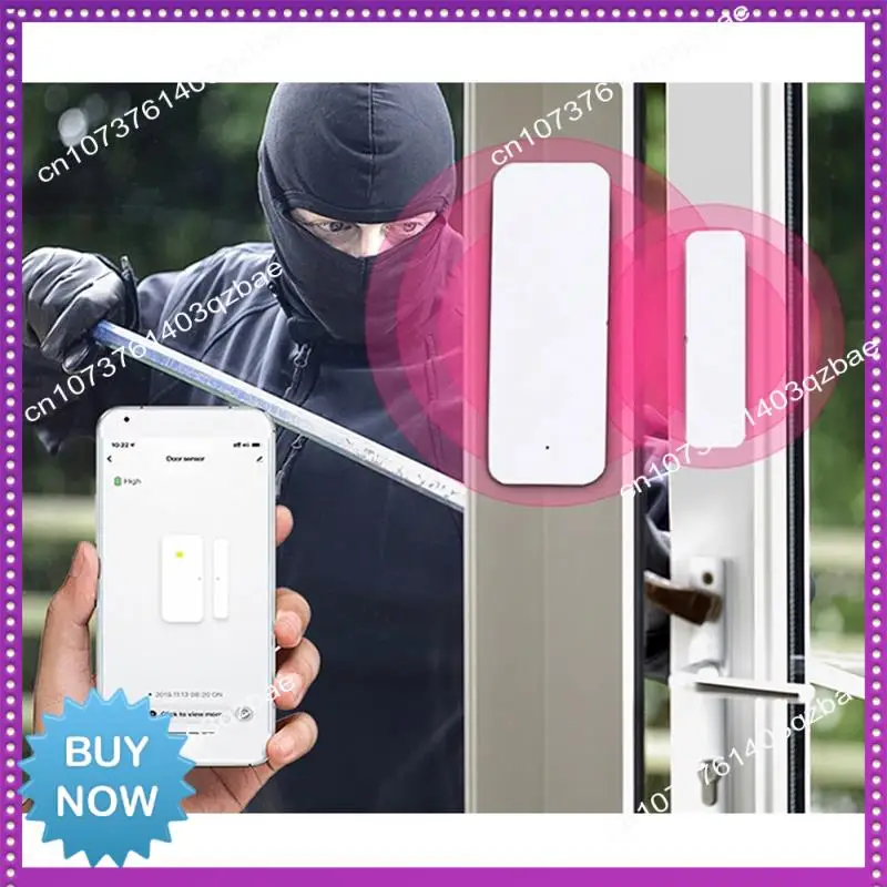 

Горячий Ltem 1 шт. Tuya Wi-Fi дверной магнитный умный датчик окна дверной детектор белый ABS для Alexa Google Assistant