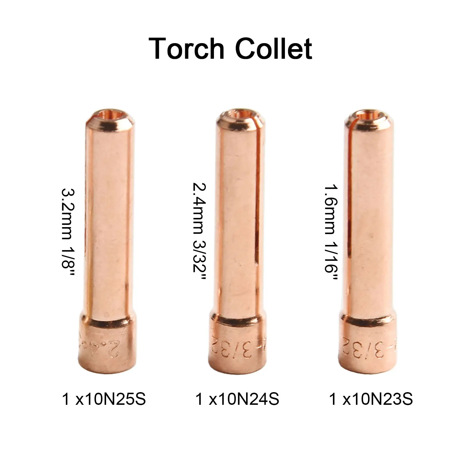 12Pcs for tig Welding for torch for stubby Gas Lens Glass Cup Kit For Wp-17/18/26 Collet Body 17GL332 for tig Welding for torch