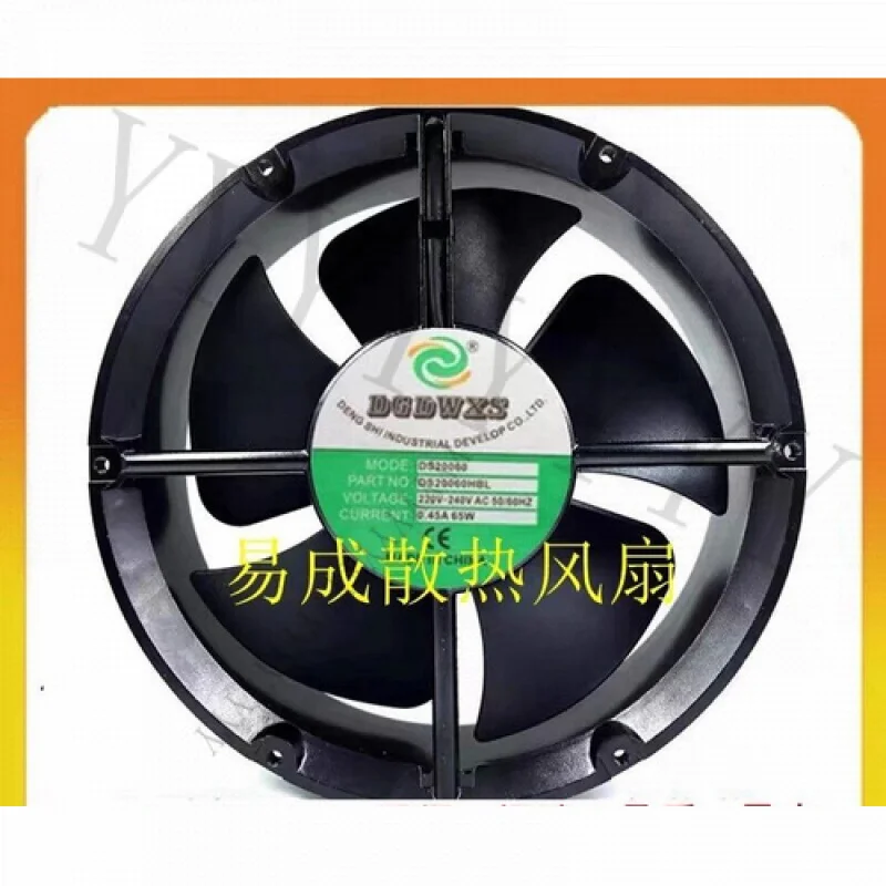 Y+ FOR DGDWXS DS22060HBL AC220-240V 0.45A Round Industrial Cooling Fan