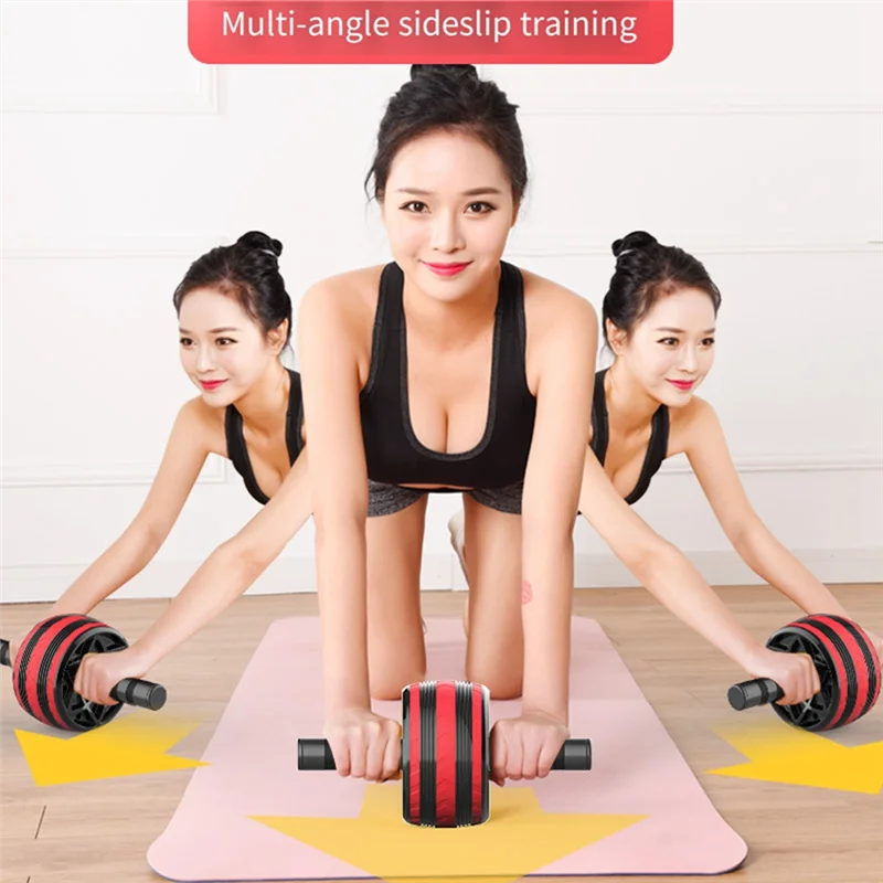 Rueda de rodillo de entrenamiento de rodillo de Y49A-Ab con equipo de ejercicio Abdominal de rodilla para entrenamiento de gimnasio en casa músculos centrales, B fácil de usar