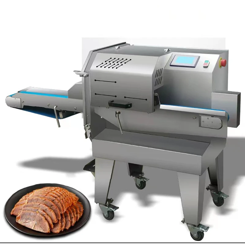 Electric FC-304 Automatic Cooked Meat Bacon Sausage Slicer Slicing Machine Cutting Machine