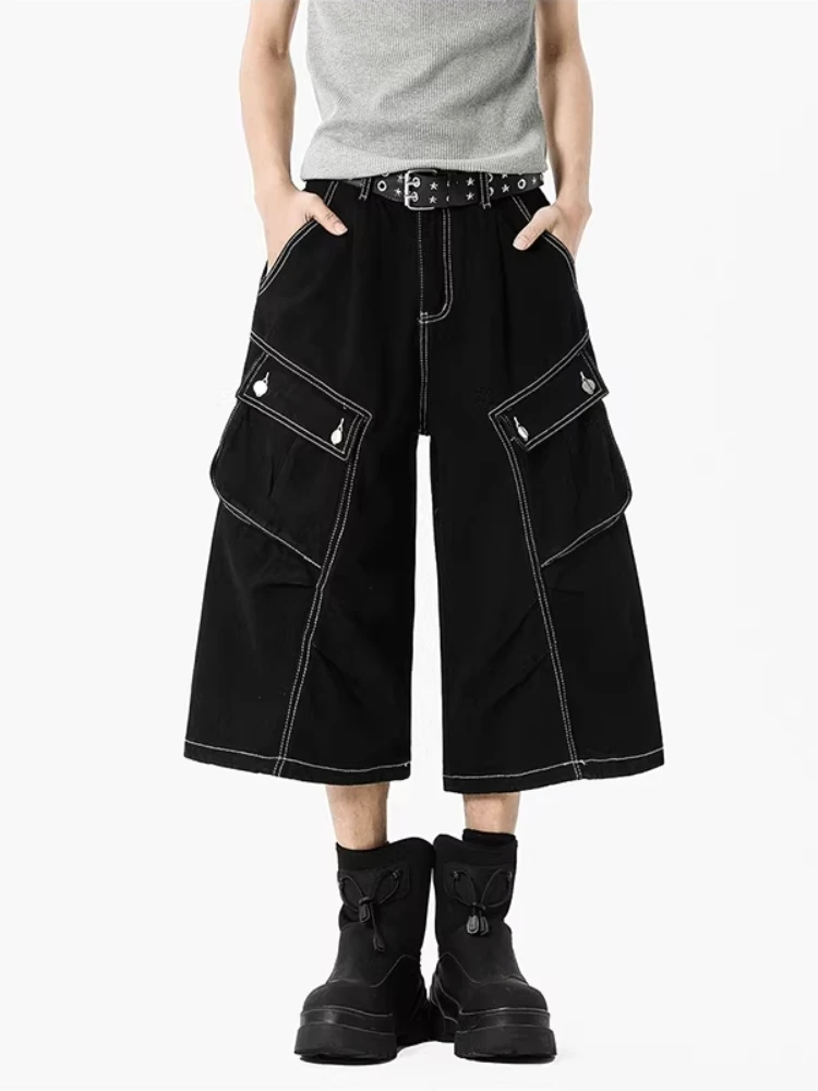 American Sle Hot Girl orts Bla Low Waist Seven-Five Denim Broek Dames uitlopende werkkledingbroek Five-Five broek