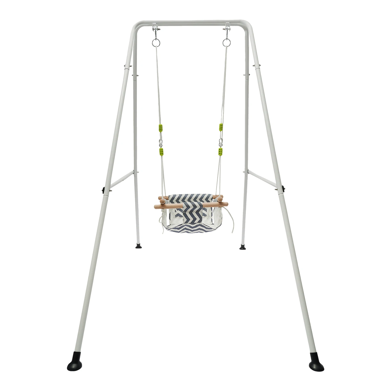 Baby Swing, Toddler Swing, Baby Swing with Stand, Swing Set for Infant, Outdoor Indoor Swing Set with Cotton Cloth Seat