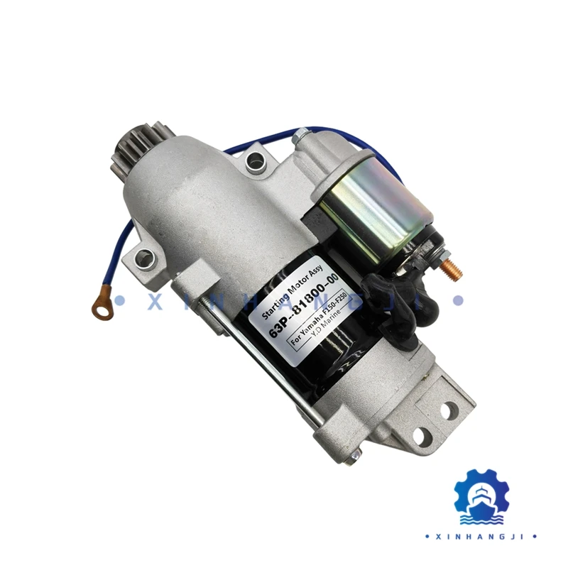 

63P-81800 For Yamaha F150-F250 S114-867 4-Stroke Starter Motor 63P-81800-00 Lester 18442 Outboard parts