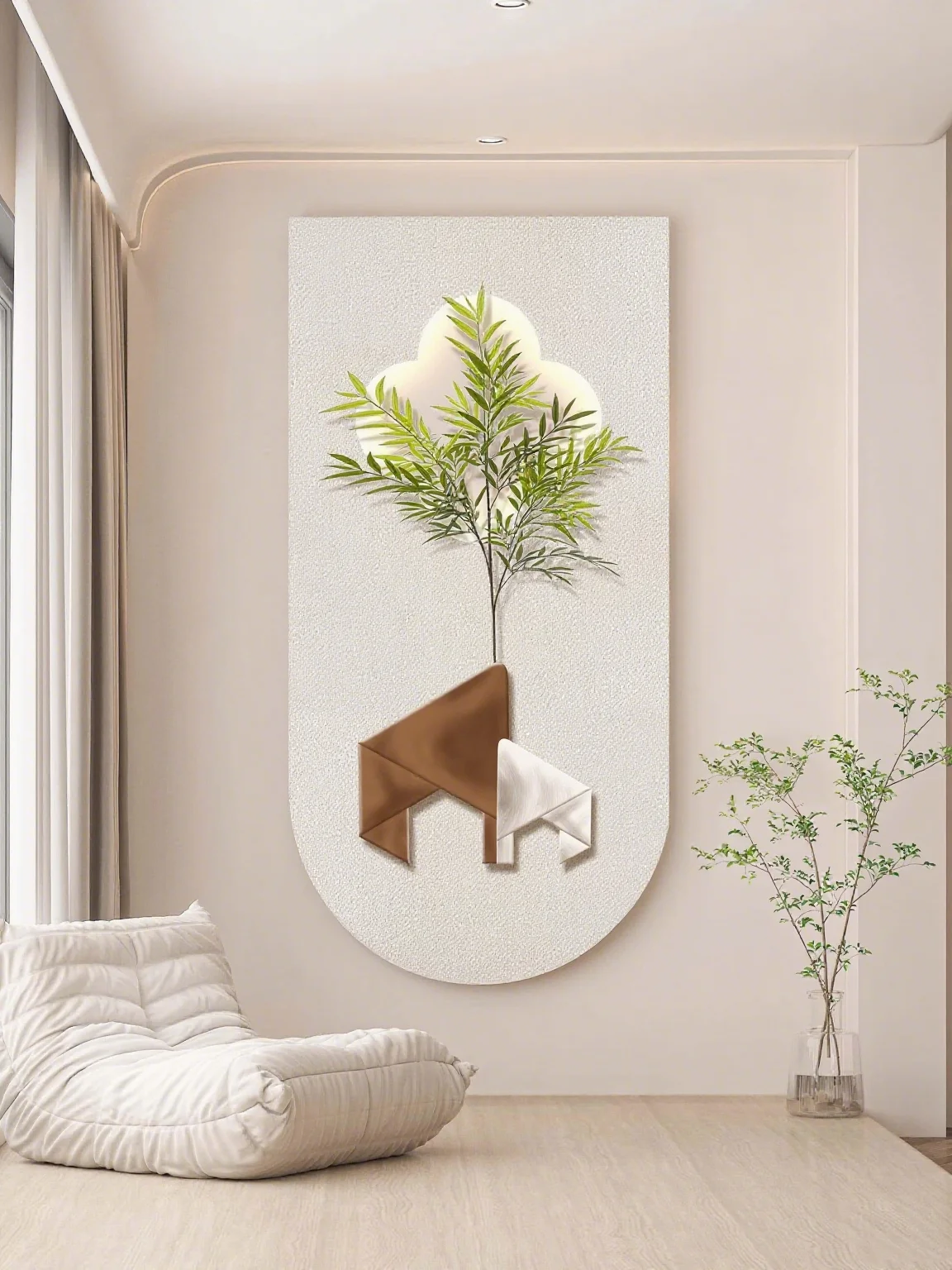 Cream Style Entranc…