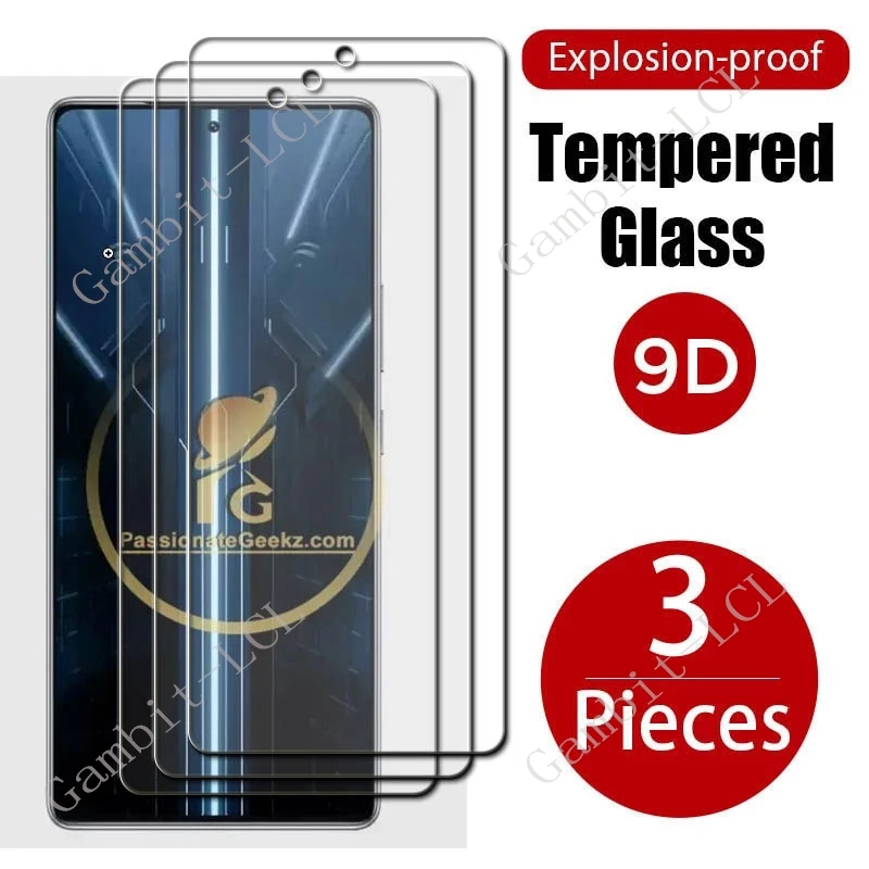 3PCS 9H Original For Infinix GT 20 Pro Tempered Glass Protective On InfinixGT20Pro GT20Pro 6.78