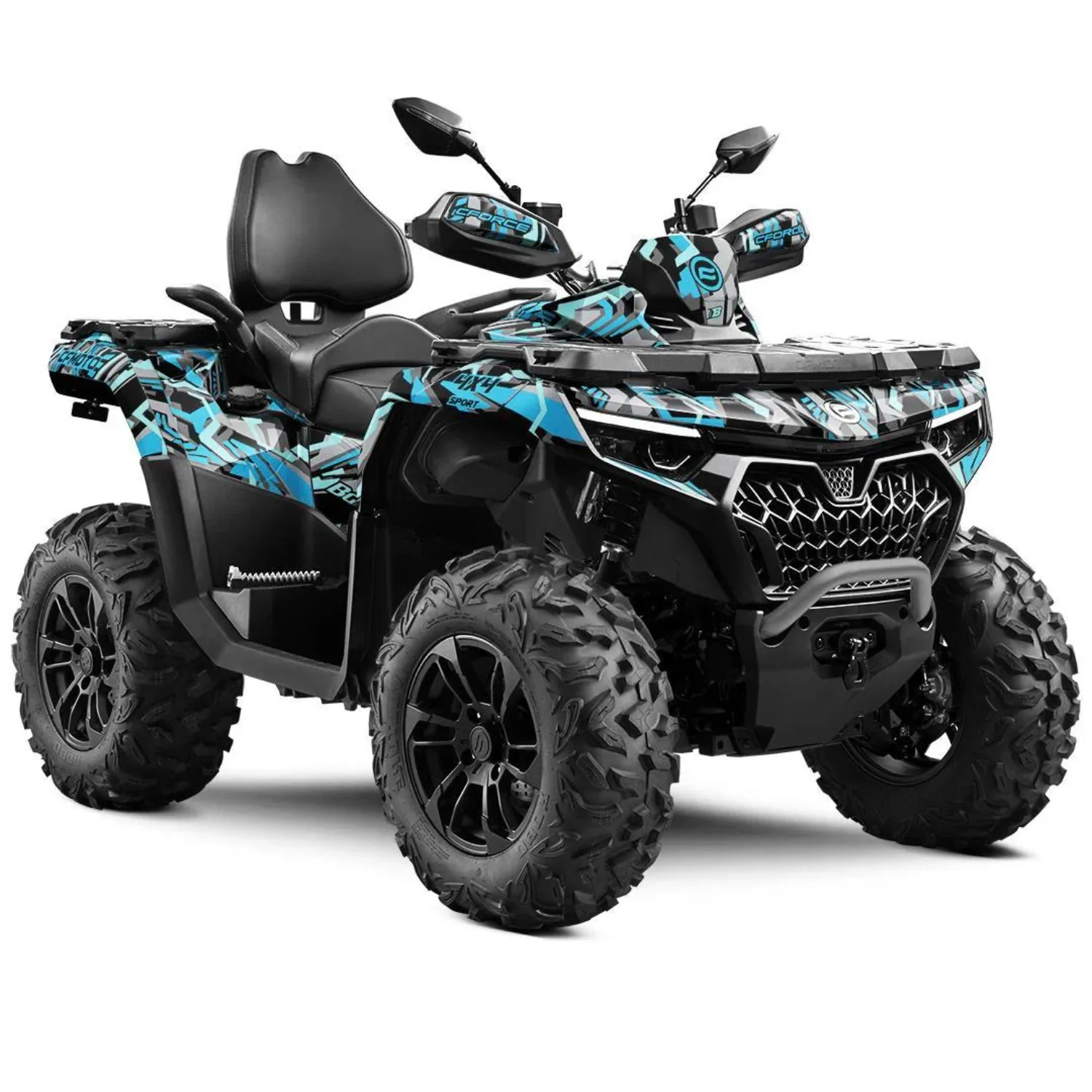 Body Fairing Sticker Decal Protective Atv 4x4 Full Graphic Kit For CFMOTO CFORCE 850 1000 TOURING/PREMIUM 2024-2026 G3 Design-4