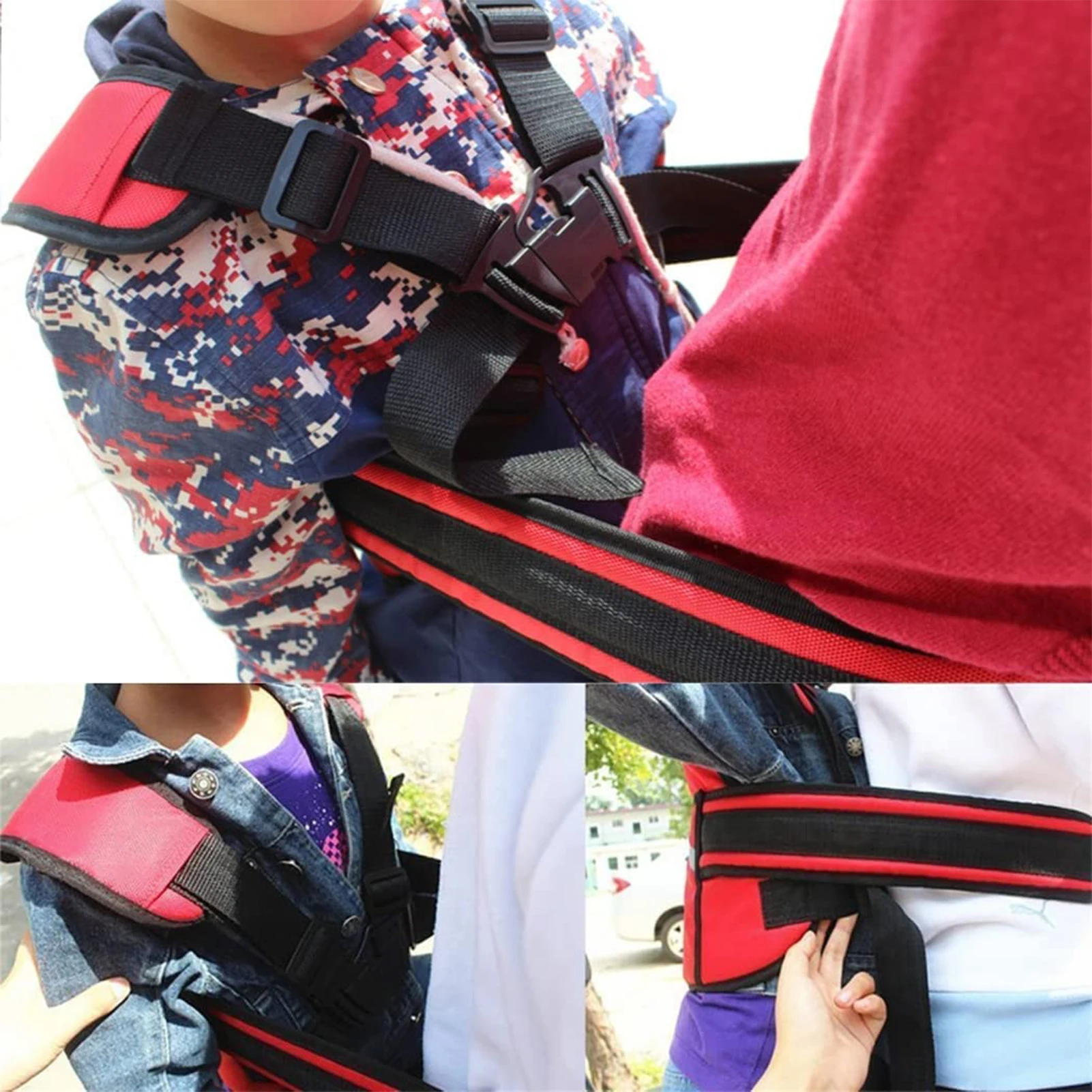 Children Motorcycle Seat Belt | Bicycle Safety Belt Strap For Kid | Automotive Toddler Safety Harnesses For The Electric Vehicle