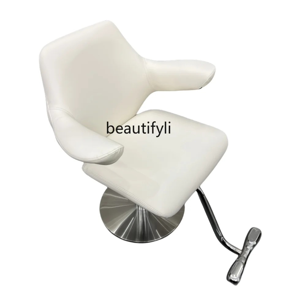 

Barber Shop Simple Fashion High-End Hair Cutting Chair Lifting Rotating Modern Hairdressing Chair