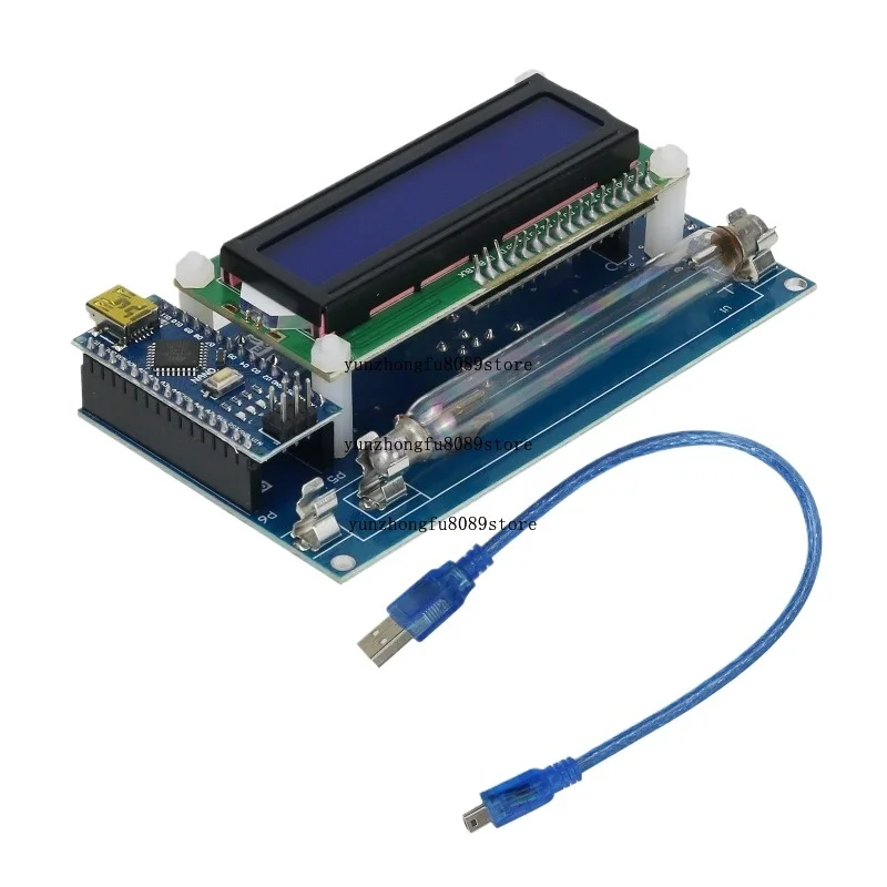 DIY Open Source Geiger Counter Meter Kit Module Miller Tube Detector Radiation LCD Display