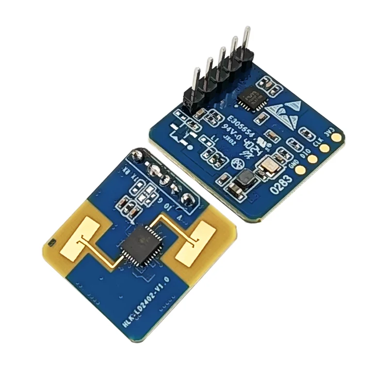 HLK-LD2402 HLK-LD2401 Радар присутствия 24G Модуль MM Wave Датчик движения человеческого тела 10 м Интеллектуальный сенсорный переключатель BLE Bluetooth