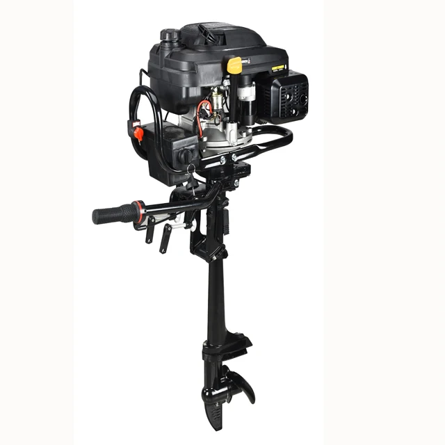 TKC139FGE 4 stroke Air cooled 7.5HP 196cc electric start outboard motor with cheap price boat engine fishing engine