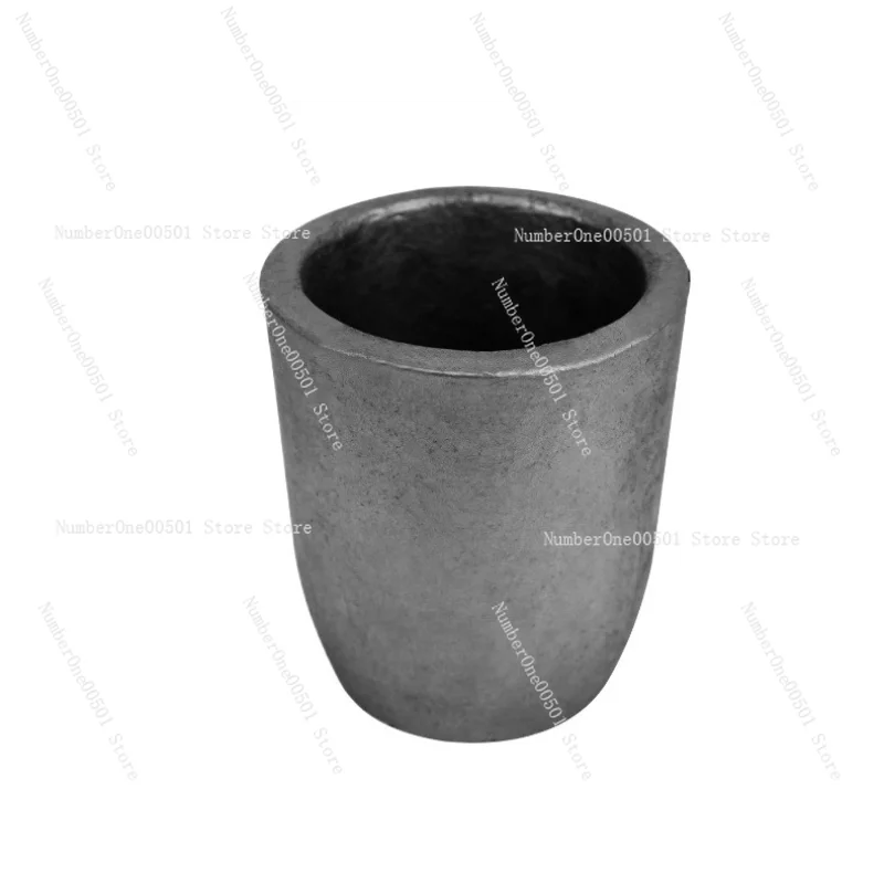 1800°F High Temperature Crucible Melting Pot for Gold Silver Copper Iron Aluminum Works with Gas Induction Furnaces