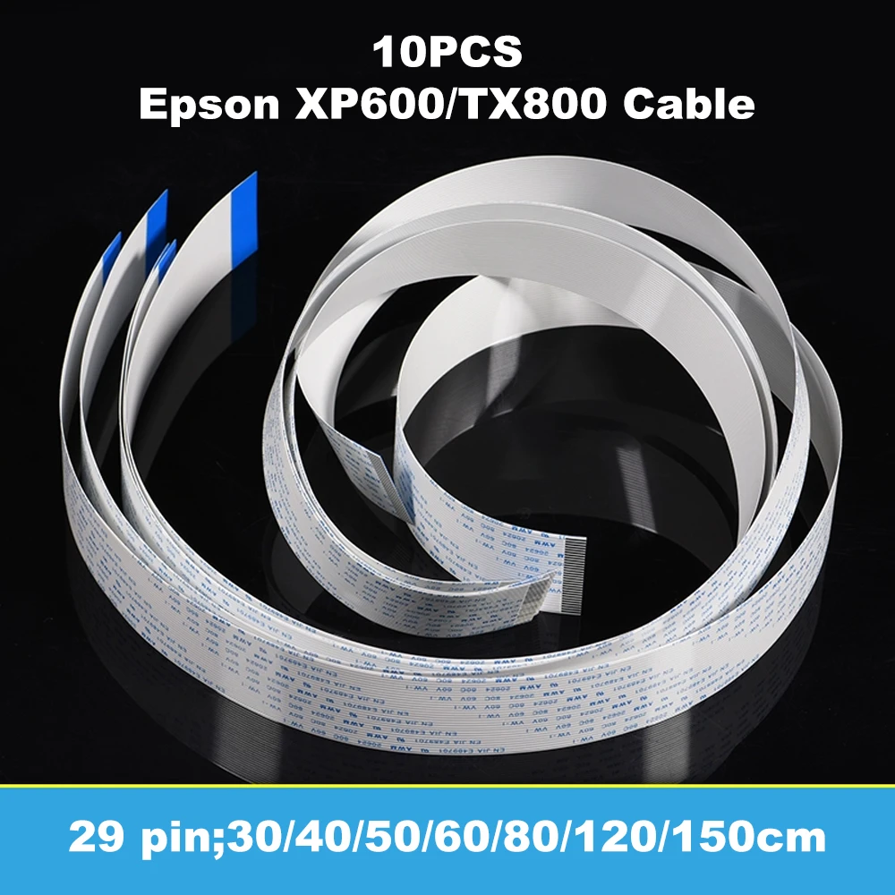 10 STKS XP600 TX800 Printkop Kabel 29 Pins DX7 Printkop Flex Platte Datakabels voor Roland VJ-1618 1624 1638 Roland RF RE RA640