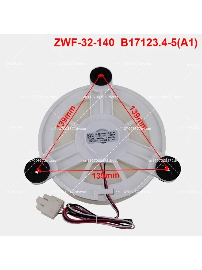 new for Refrigerator freezer fan motor ZWF-32-140 2B109-000002 DC12V2W components