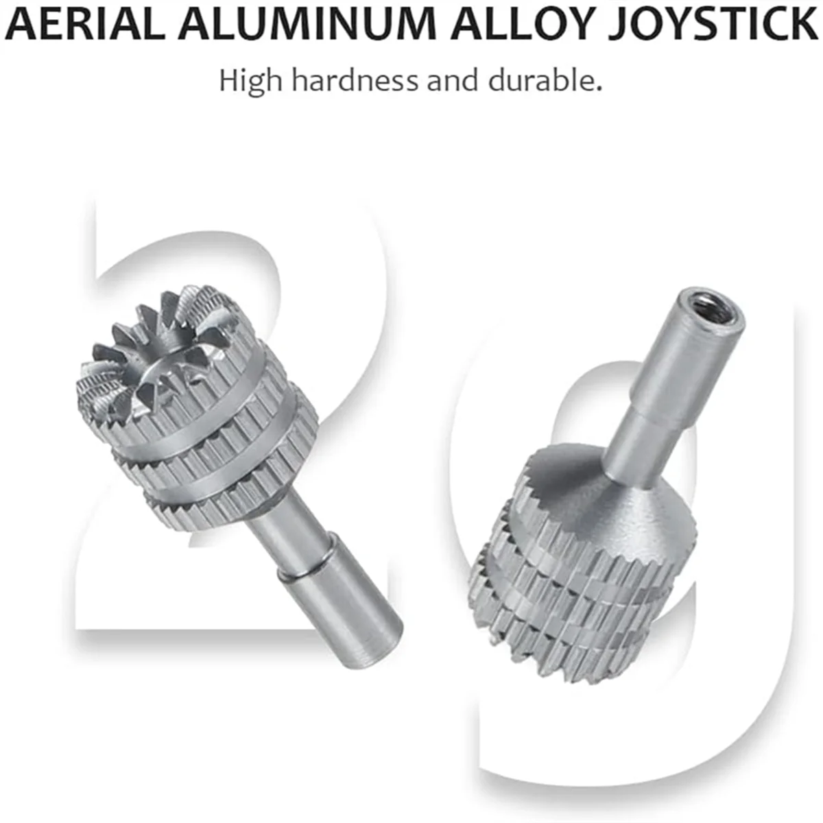 AT59 2 ペアリモコンジョイスティック DJI Mavic 3 Pro/Mini 3 Pro/Air 3S/Mini 4 Pro 親指ロッカースティックドローンアクセサリー