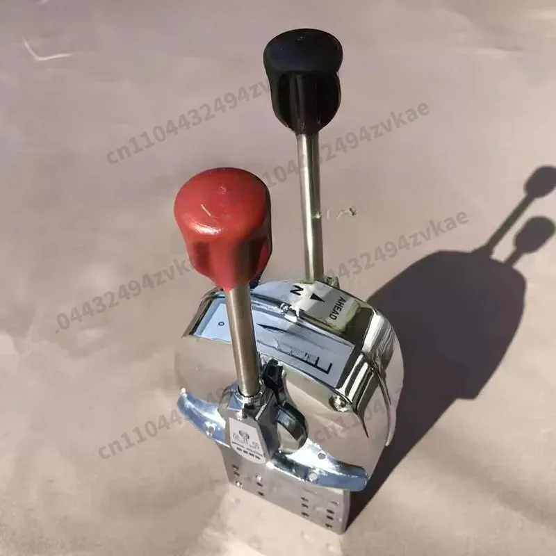 Flexible Shaft Mount Dual Handle Boat Throttle & Gear Shift Control Marine Operating Unit