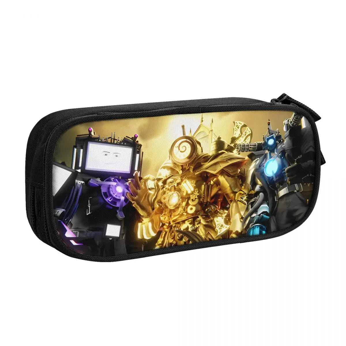 

Meme Skibidi Toilet Pencil Cases Cartoon TV Meme Pen Pencil Bags Student Large Storage Students School Cosmetic Pencil Pouch