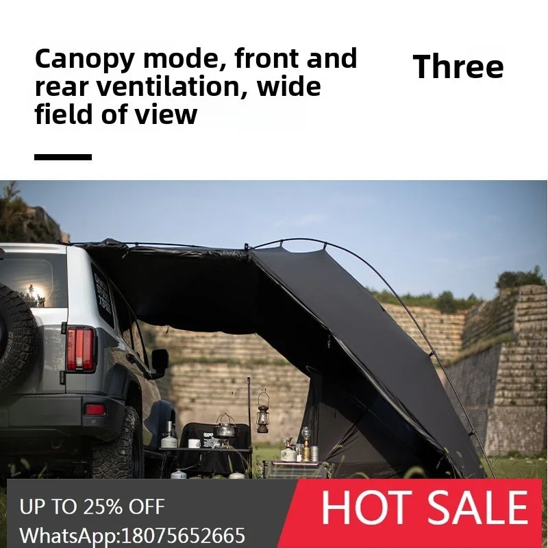

SGF Car Tail Tent Outdoor Camping Hard Shell Folding Waterproof Warm Tent