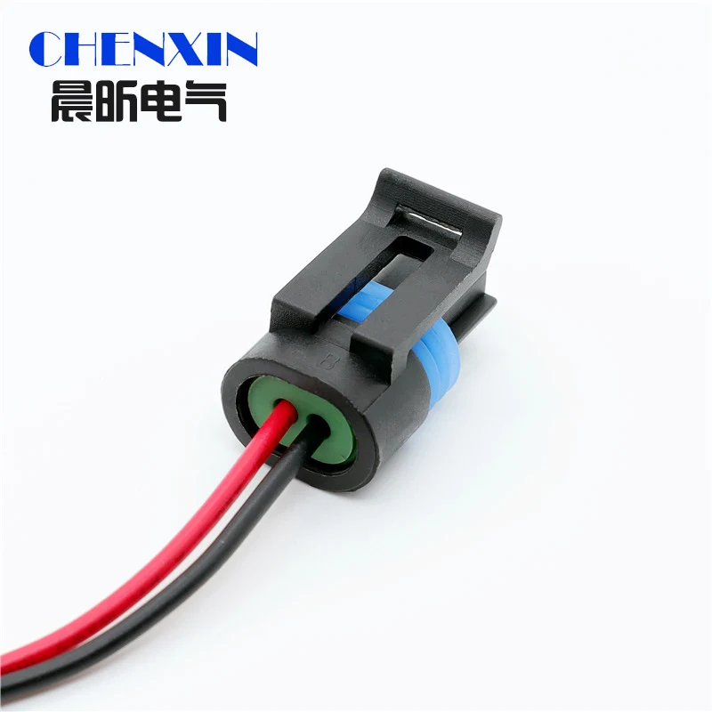 2 Pin way Female Sensor Connector metri-pack 150.2 sealed Connector 12162195 with 15cm 0.5mm² wire harness