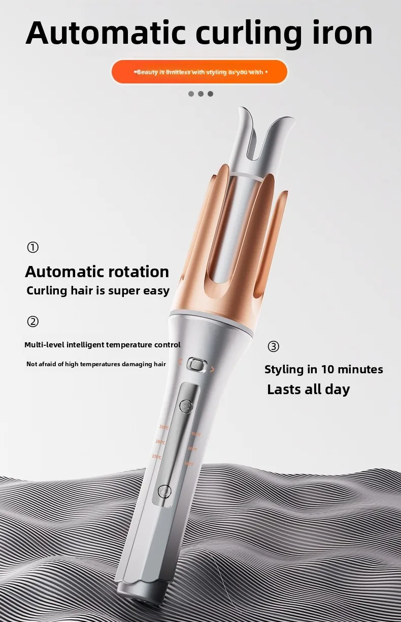 Automatic crimping machine Anti-scalding and fluffy adjustable temperature large wave crimping machine