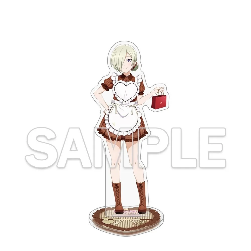Anime Love Live Kanon Shibuya Acrylic Stand Figure 15cm Double Sided Protective Film Desk Decor Keychain Collection Gift