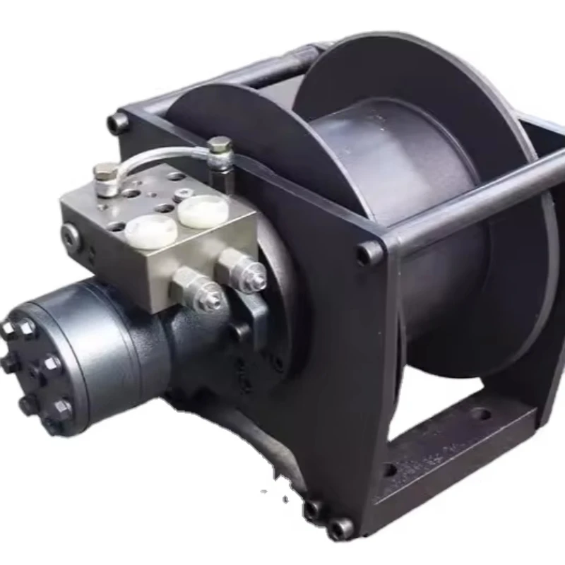 5T Marine Single Drum Hydraulic Bolt Drawing Winch for Marine Crane