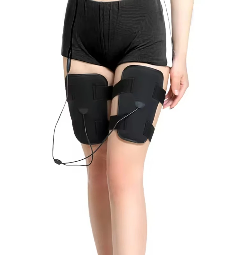 

Muscle Training Fat Burning Belt Body Building Fitness Massager Thigh Trainer Workout Magnetic Pulse Electric EMS Leg Slimming