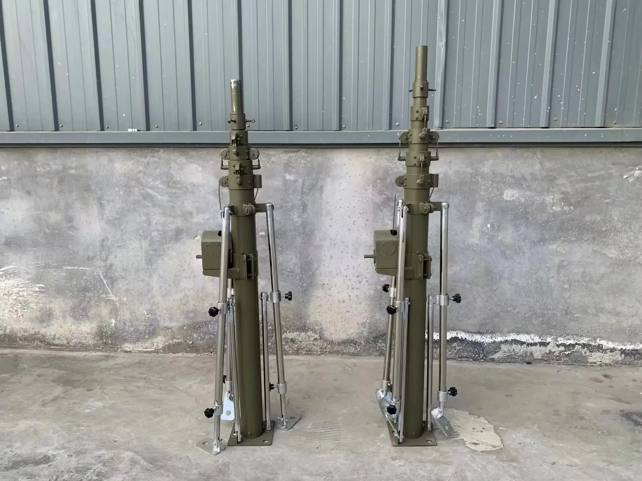 10 meter hand-operated lifting antenna mast * 5
