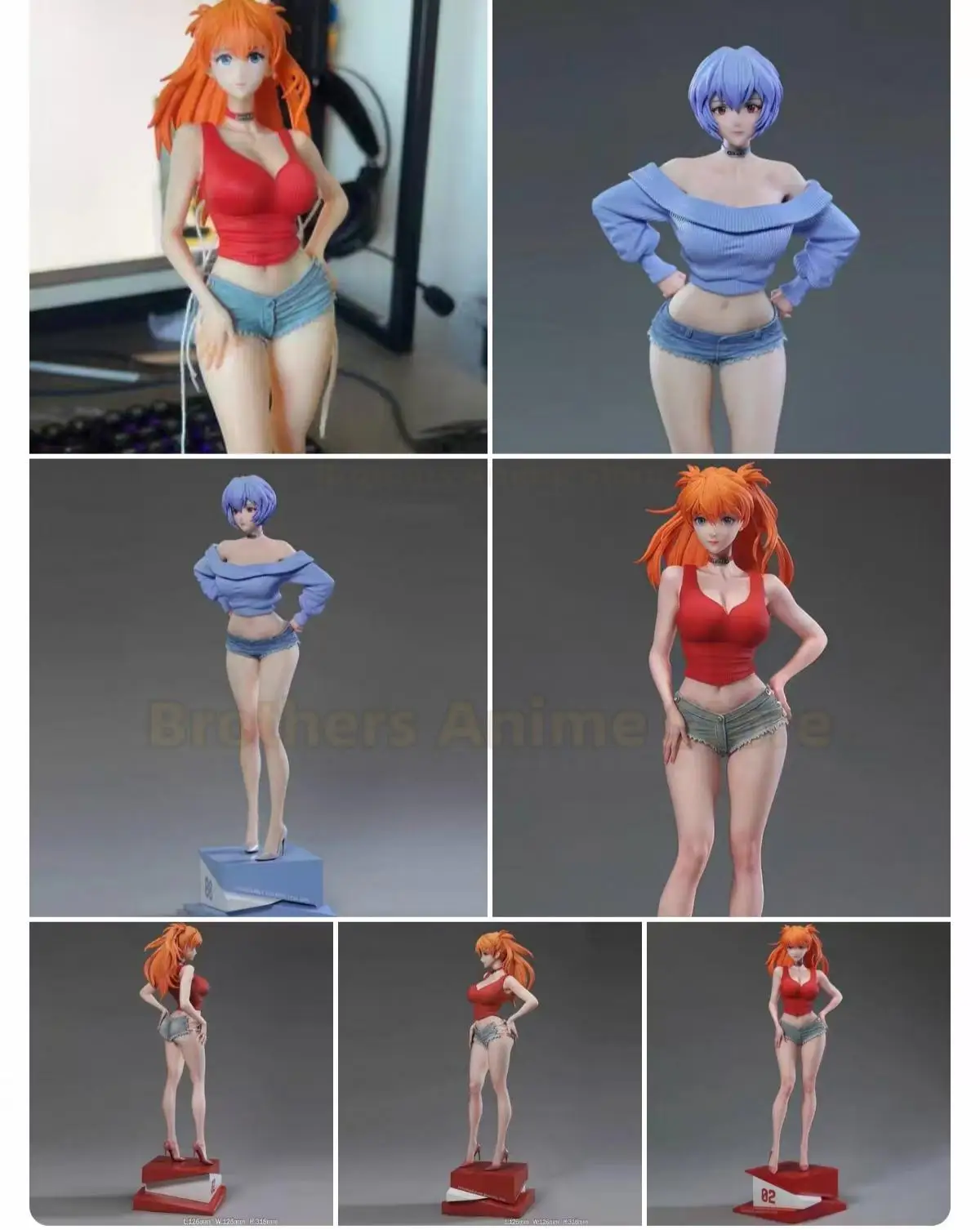 

Фигурка Асуки из аниме «Кохайо!» (Summer Girlfriend), модель GK, красивая девушка, украшение для рабочего стола, подарок