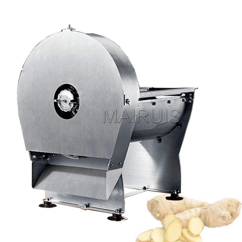 Industrial Electric Fruit Vegetable Slice  Cutting Machine Potato Carrot Banana Cutter Slicer