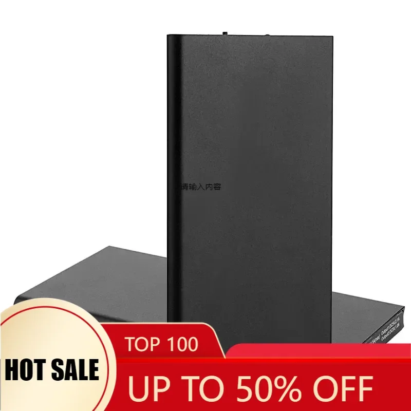 

TOP SELLER20000mAh Portable Power Bank Ultra Thin Double USB Fast Charger Flashlight Powerbank For iPhone 14 13 12 11 X Pro Xiao