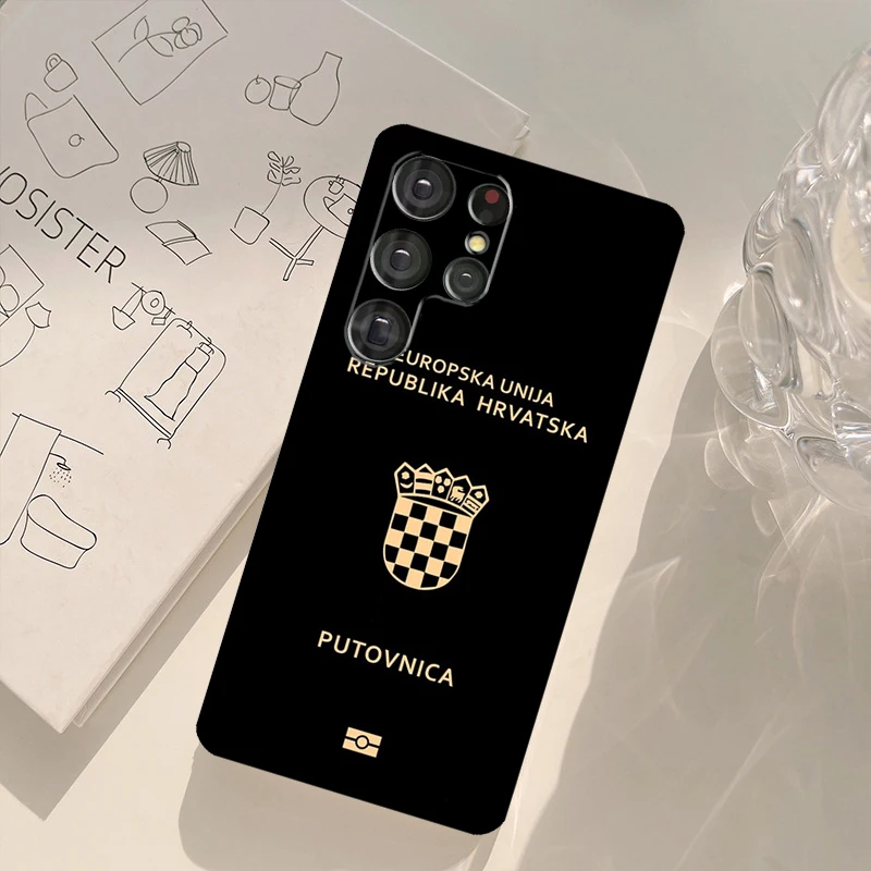 الولايات المتحدة الأمريكية المملكة العربية الأمة قضية الهاتف لسامسونج غالاكسي S21 S22 S23 S24 S25 الترا S9 S10 زائد S25 FE S20 FE الغطاء الخلفي