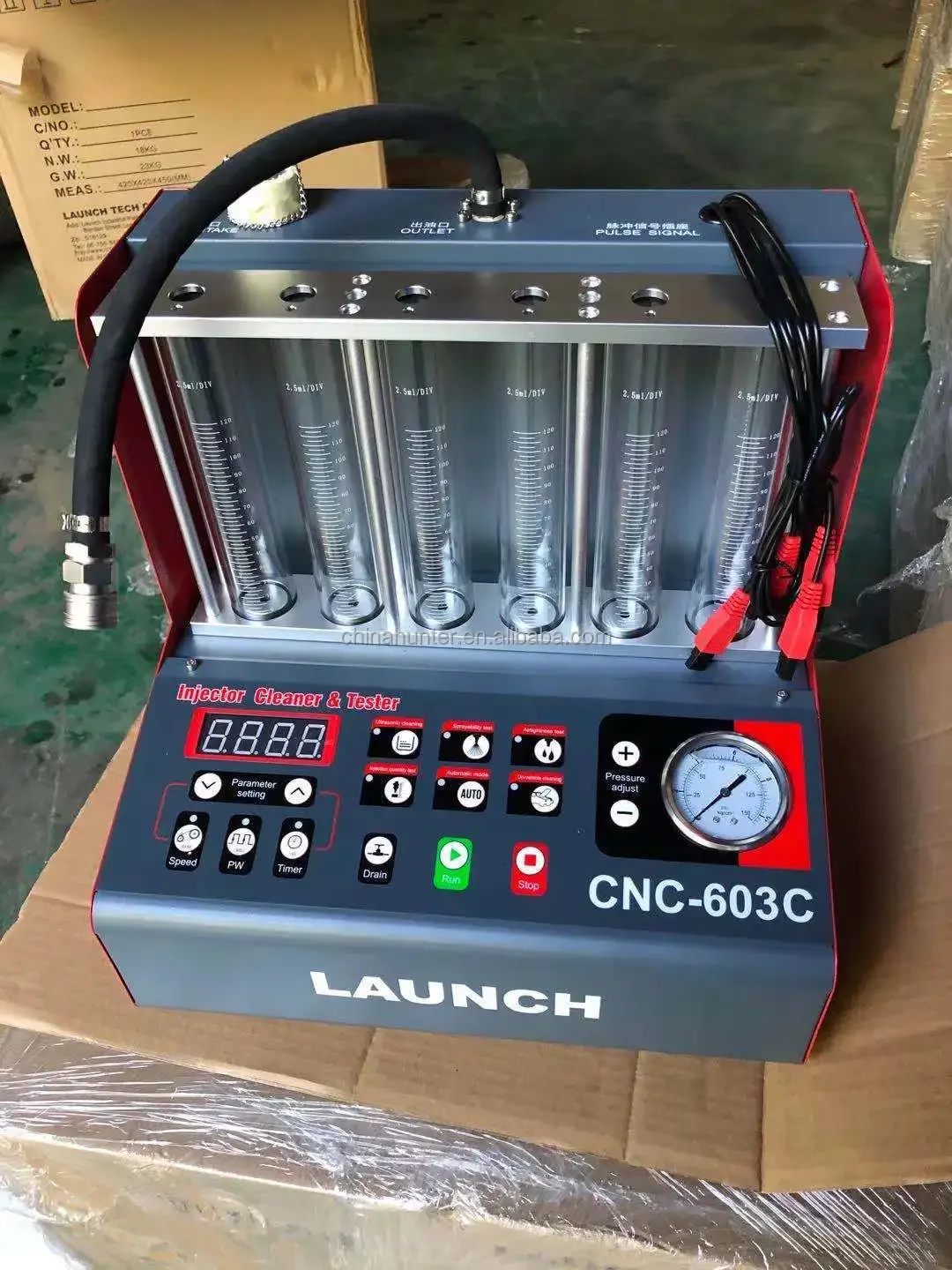 CNC603C/CNC603A Injector Cleaner  Tester machine(2021-06 real price save time)