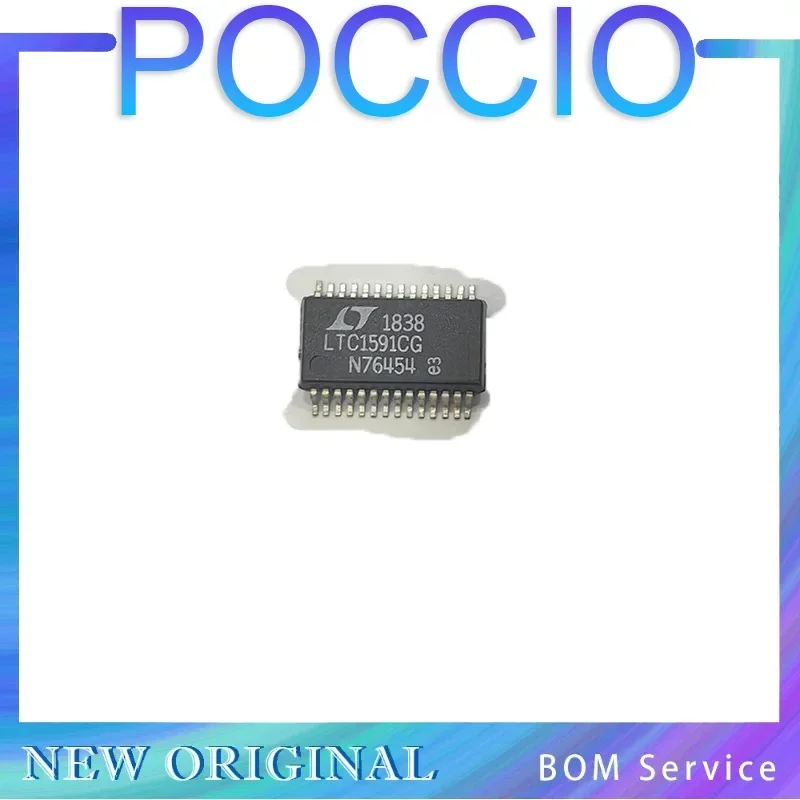 LTC1591CG LTC1591IG LTC1591 - 14-Bit Parallel Low Glitch Multiplying DAC with 4-Quadrant Resistors