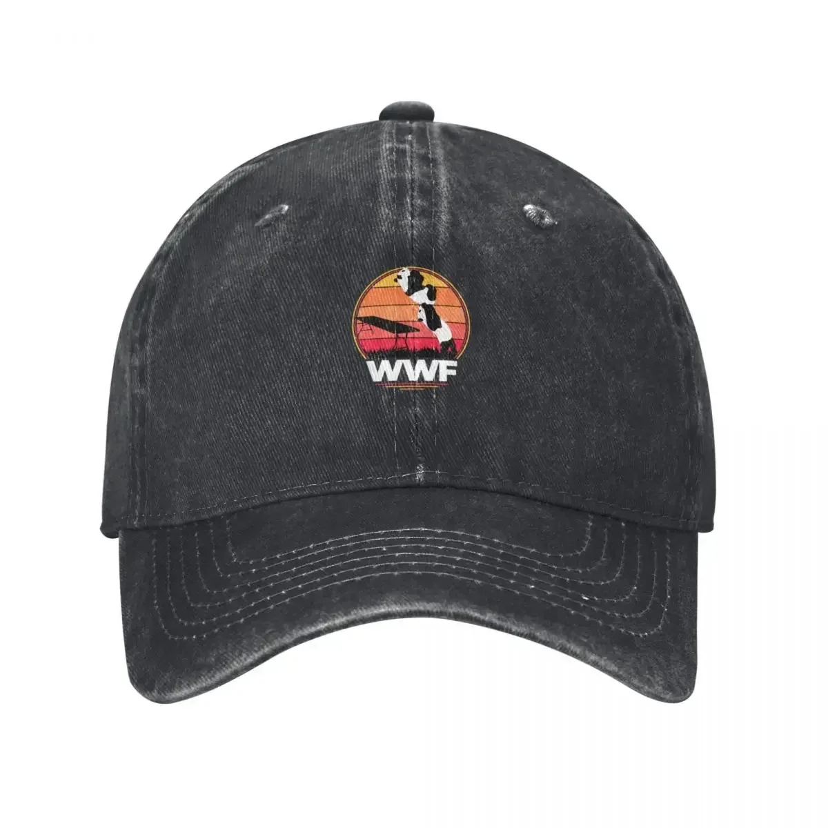 

WWF wrestling pandas Classic Baseball Cap Golf Wear sailor cap for men Beach Outing Mens Women's
