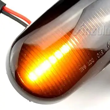 Dynamic Side Marker Indicator Turn Signal Light Sequential Blinker For HONDA Prelude CRX S2000 Integra Fit Del Sol Acura Civic