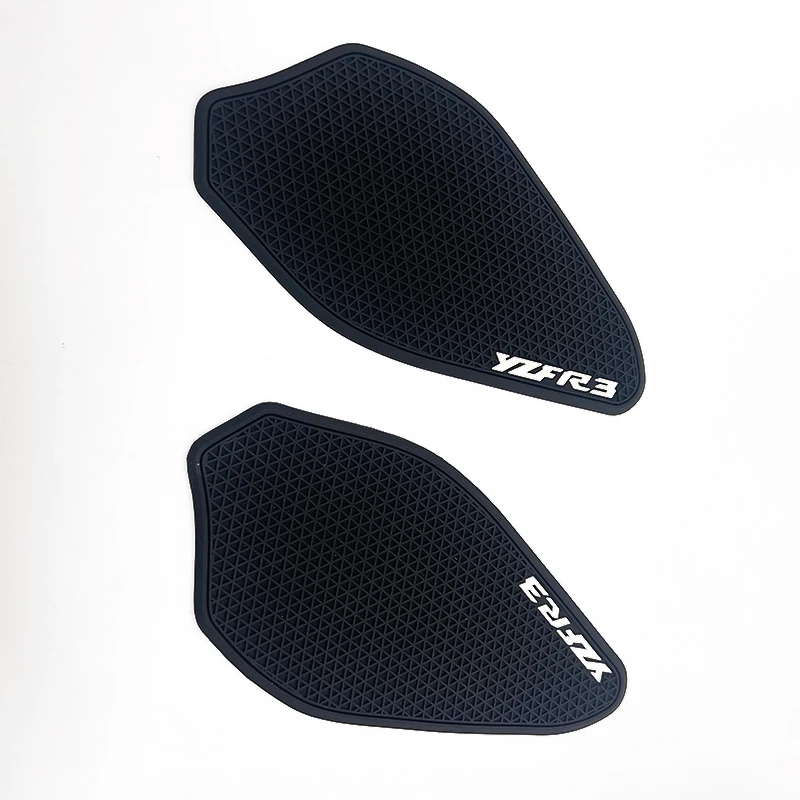 Ajustement pour HurcycleYamaha YZF-R3 2019 -2023 autocollant en caoutchouc Côté Carburant précieux Sous Précieux Coussinets Protecteur Autocollants Genou Grip Traction Pad