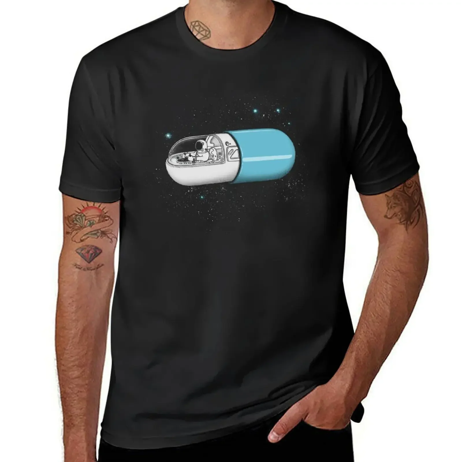 Space Capsule T-Shirt shirts graphic tees cheap stuff plus size clothes new edition tshirts for men