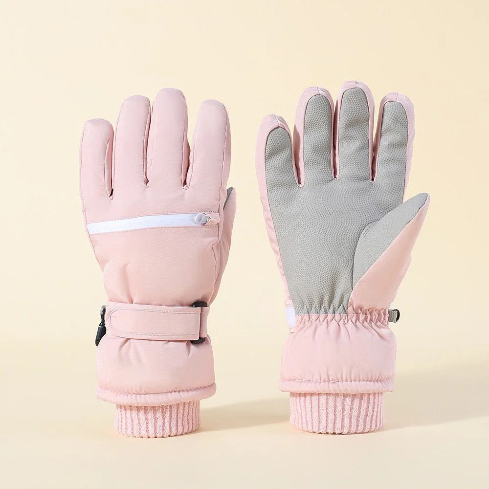 Factory Outlet Barato Pantalla táctil Nieve Invierno Correr Guantes de esquí impermeables cálidos a prueba de viento